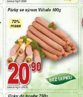 Párky se sýrem