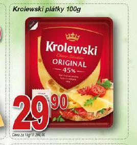 Hruška Krolewski sýr nabídka