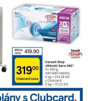 Tesco Ceresit stop vlhkosti aero 360° nabídka