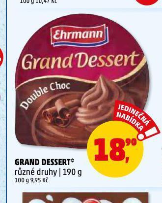 Penny Market Grand dessert nabídka