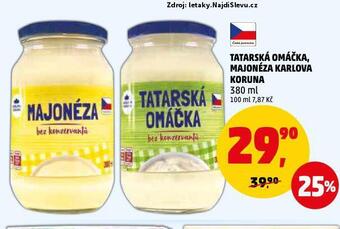 Penny Market Tatarská omáčka nabídka