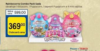 Tesco Rainbocorns combo pack sada nabídka