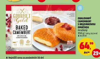 Penny Market Obalovaný camembert s brusinkovou omáčkou nabídka