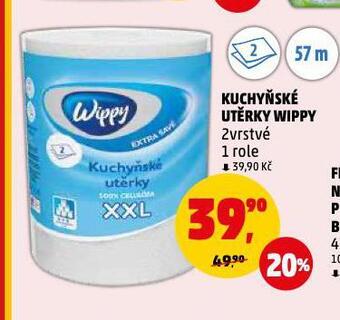 Penny Market Kuchyňské utěrky wippy nabídka