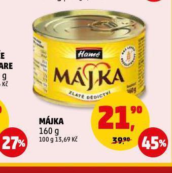 Penny Market Májka nabídka