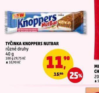 Penny Market Tyčinka knoppers nabídka
