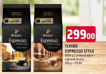 Terno TCHIBO ESPRESSO STYLE nabídka