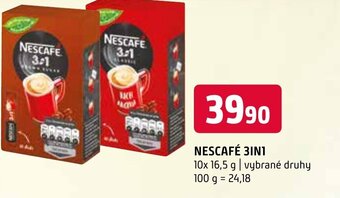 Terno NESCAFÉ 3IN1 nabídka