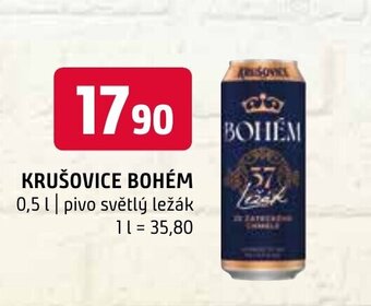 KRUŠOVICE BOHÉM 0.5L