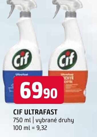 Terno CIF ULTRAFAST 750 ml nabídka