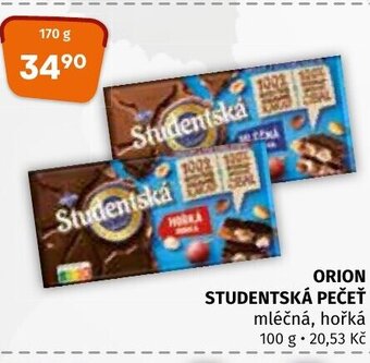 Terno ORION STUDENTSKÁ PEČEŤ nabídka