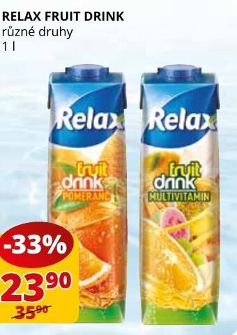 Flop RELAX FRUIT DRINK nabídka