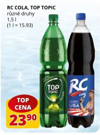 Flop RC COLA, TOP TOPIC nabídka