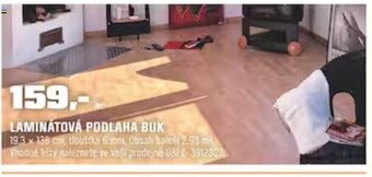 OBI LAMINÁTOVÁ PODLAHA BUK nabídka