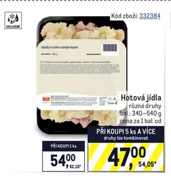 Makro Hotová jídla 340-540g nabídka