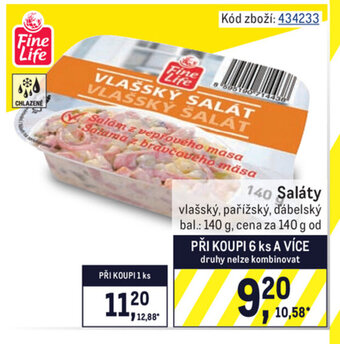 Makro Saláty nabídka