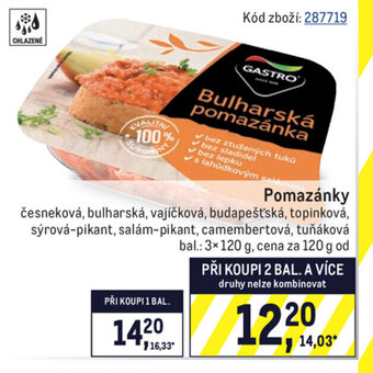 Makro Pomazánka nabídka