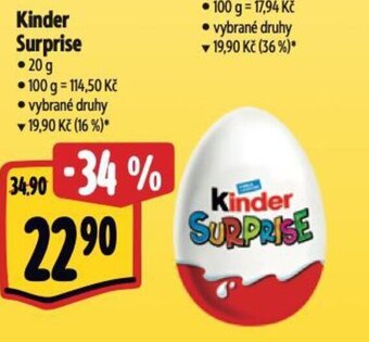 Albert Kinder Surprise nabídka
