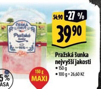 Albert Pražská šunka nejvyšší jakosti nabídka
