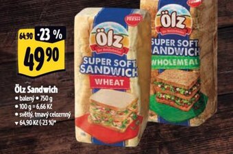 Albert Ölz Sandwich nabídka