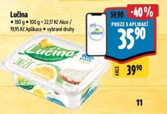 Albert Lučina 180 g nabídka