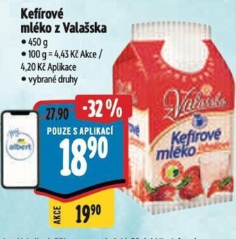 Albert Kefírové mléko z Valašska nabídka