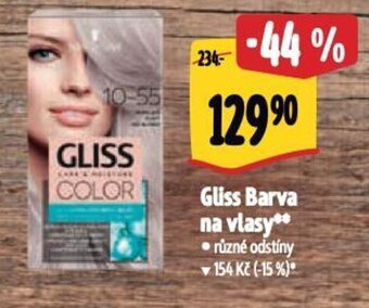 Albert Gliss Barva na vlasy nabídka