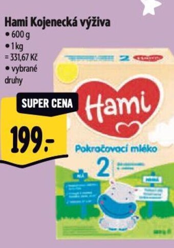 Albert Hami Kojenecká výživa nabídka