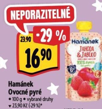 Albert Hamánek Ovocné pyré nabídka
