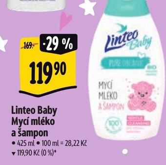 Albert Linteo Baby Mycí mléko a šampon nabídka