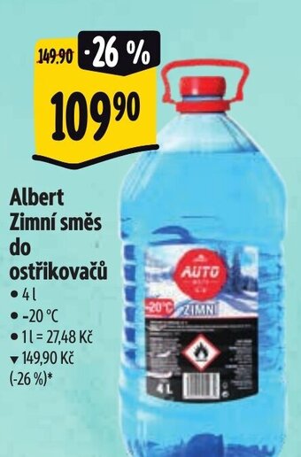 Albert Albert Zimní směs do ostřikovačů nabídka