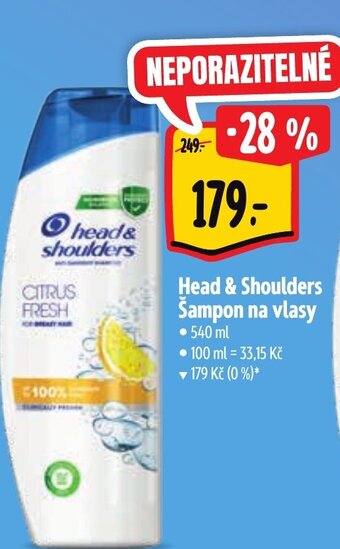 Albert Head & Shoulders Šampon na vlasy nabídka