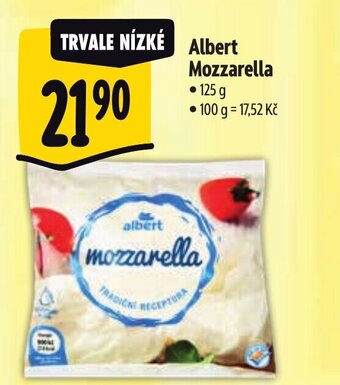Albert Albert Mozzarella nabídka