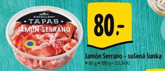 Albert Jamón Serrano - sušená šunka nabídka