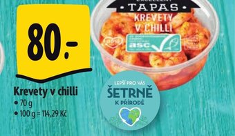 Albert Krevety v chilli nabídka