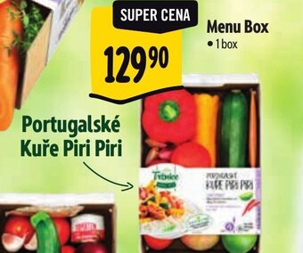 Albert Menu Box Portugalské Kuře Piri Piri nabídka