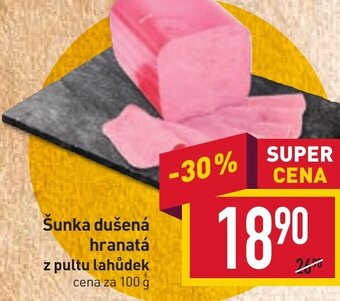 Billa Šunka dušená hranatá z pultu lahůdek nabídka
