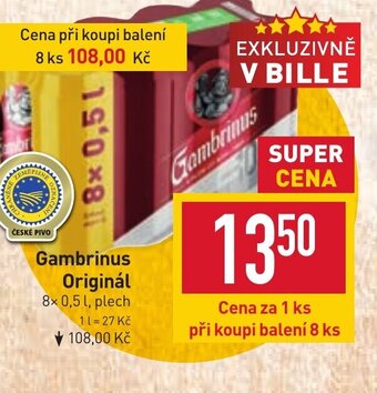 Billa Gambrinus Originál nabídka