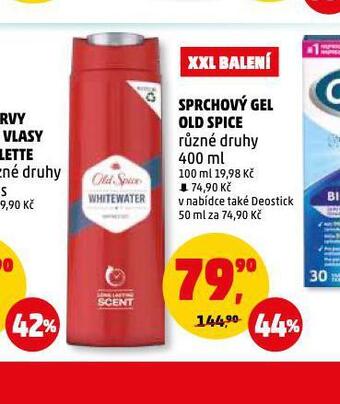 Penny Market Old spice sprchový gel nabídka