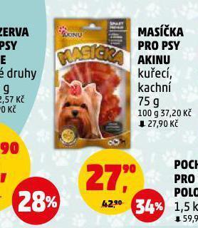 Penny Market Masíčka pro psy akinu nabídka