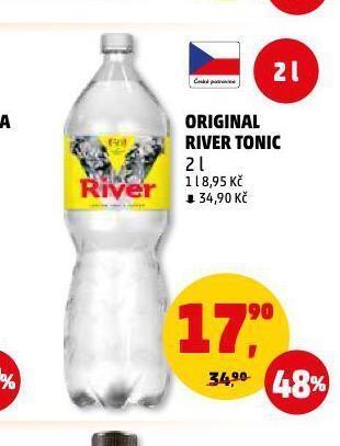 Penny Market Original river tonic nabídka