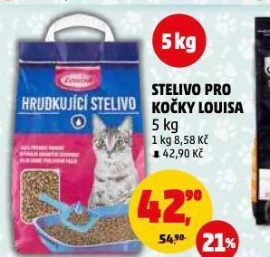 Penny Market Stelivo pro kočky louisa nabídka