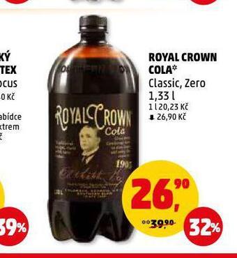 Penny Market Royal crown cola nabídka