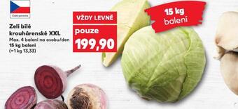 Kaufland Zelí bílé nabídka