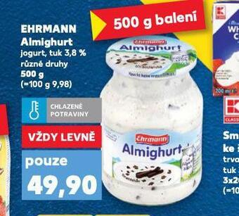 Kaufland Ehrmann almighurt nabídka
