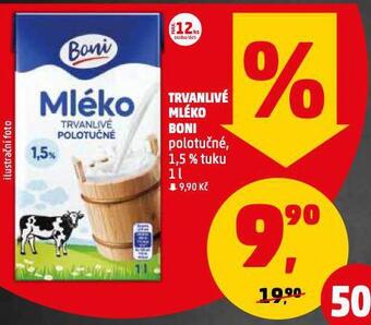 Penny Market Trvanlivé mléko nabídka