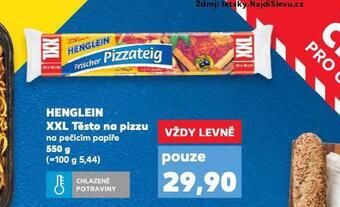 Henglein xxl těsto na pizzu
