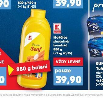 Kaufland Hořčice nabídka