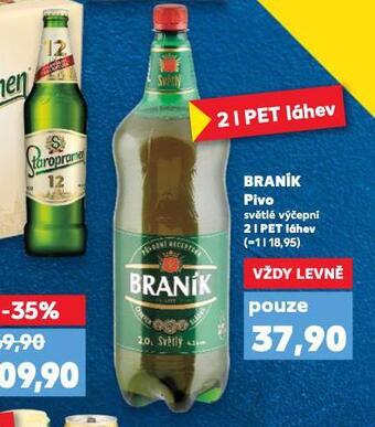 Kaufland Pivo braník nabídka