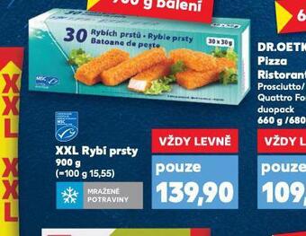 Kaufland Xxl rybí prsty nabídka